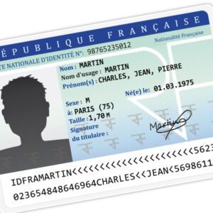 Buy fake France ID card online