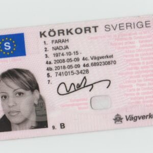 Swedish drivers license for sale online
