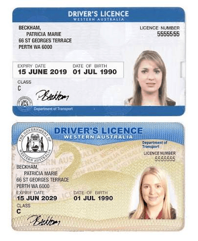 Buy Western Australia Driver Licence Online